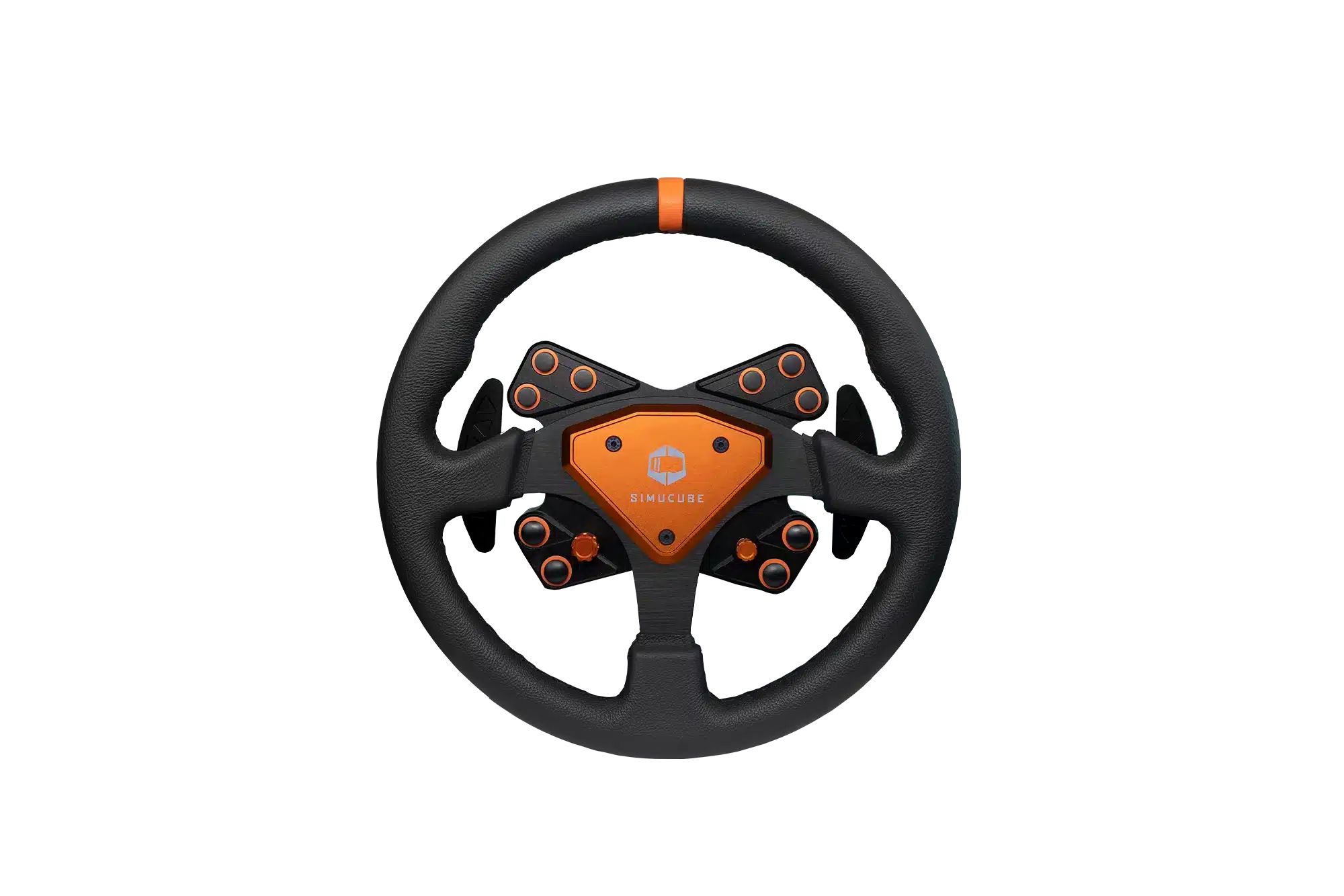 simucube-tahko-round-orange-edition-corona-volante-rotonda image 1