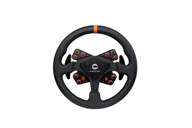 simucube-tahko-round-black-edition-volante-sim-racing-rotondo image 1