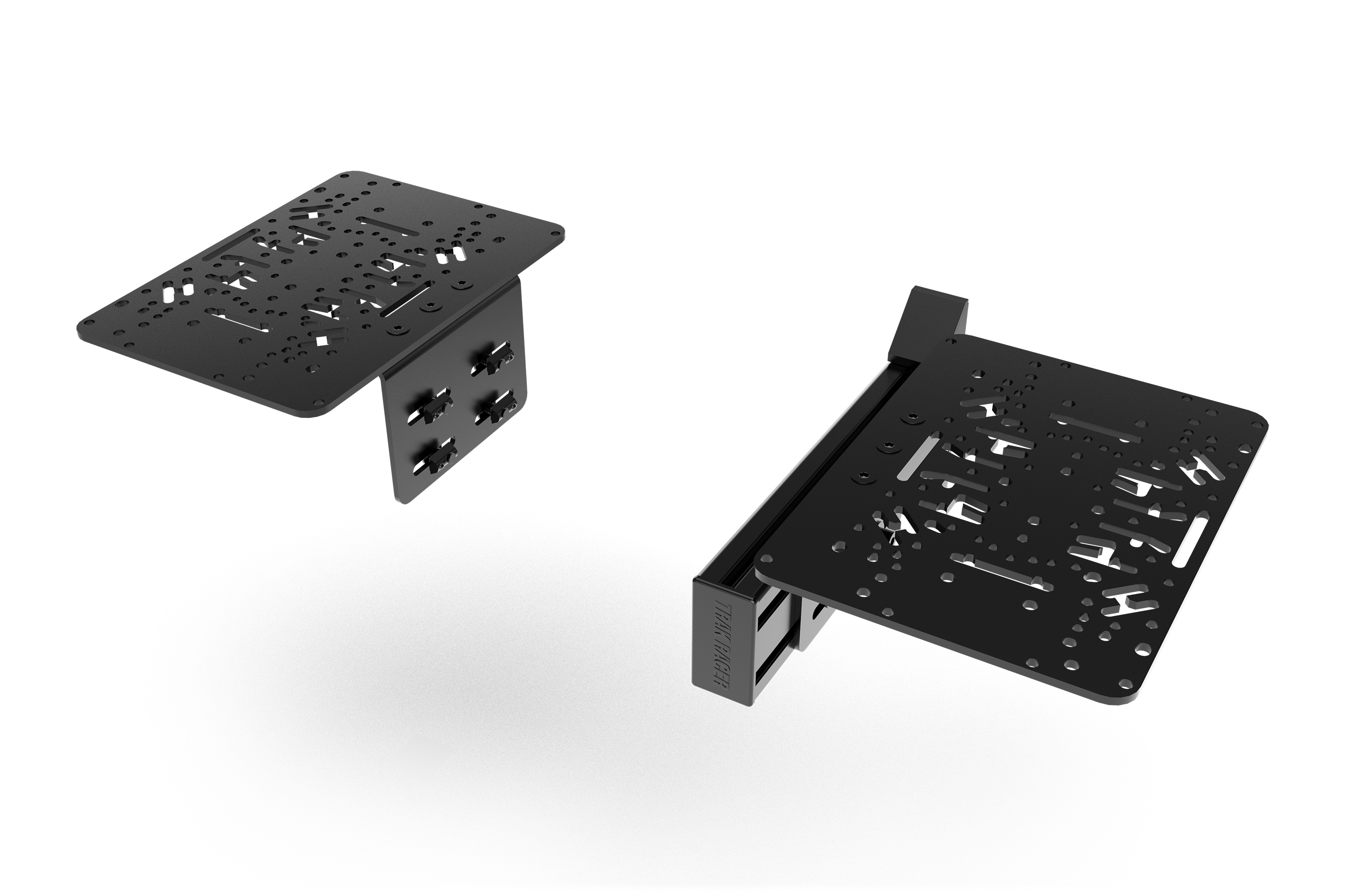trak-racer-flight-sim-control-mount-kit-240mm-supporto-laterale-per-cockpit-allu image 1