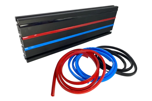 trak-racer-striscia-gomma-rossa-2m-79-antiscivolo-per-profilo-alluminio-sim-rig image 1