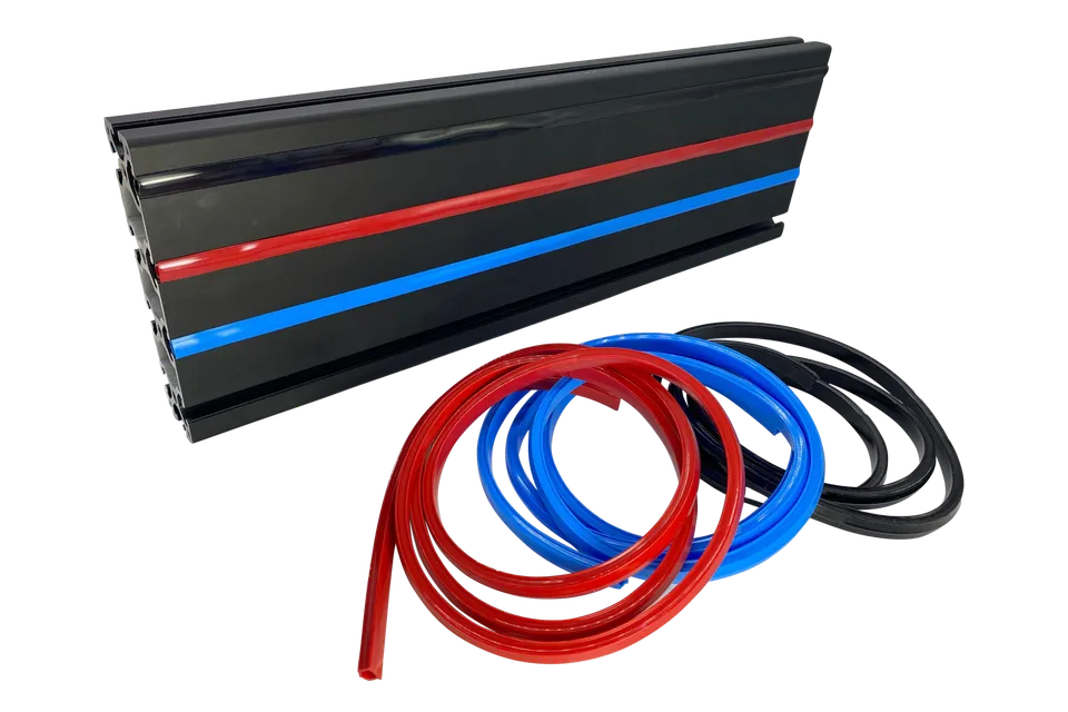 trak-racer-striscia-gomma-rossa-2m-79-antiscivolo-per-profilo-alluminio-sim-rig image 1