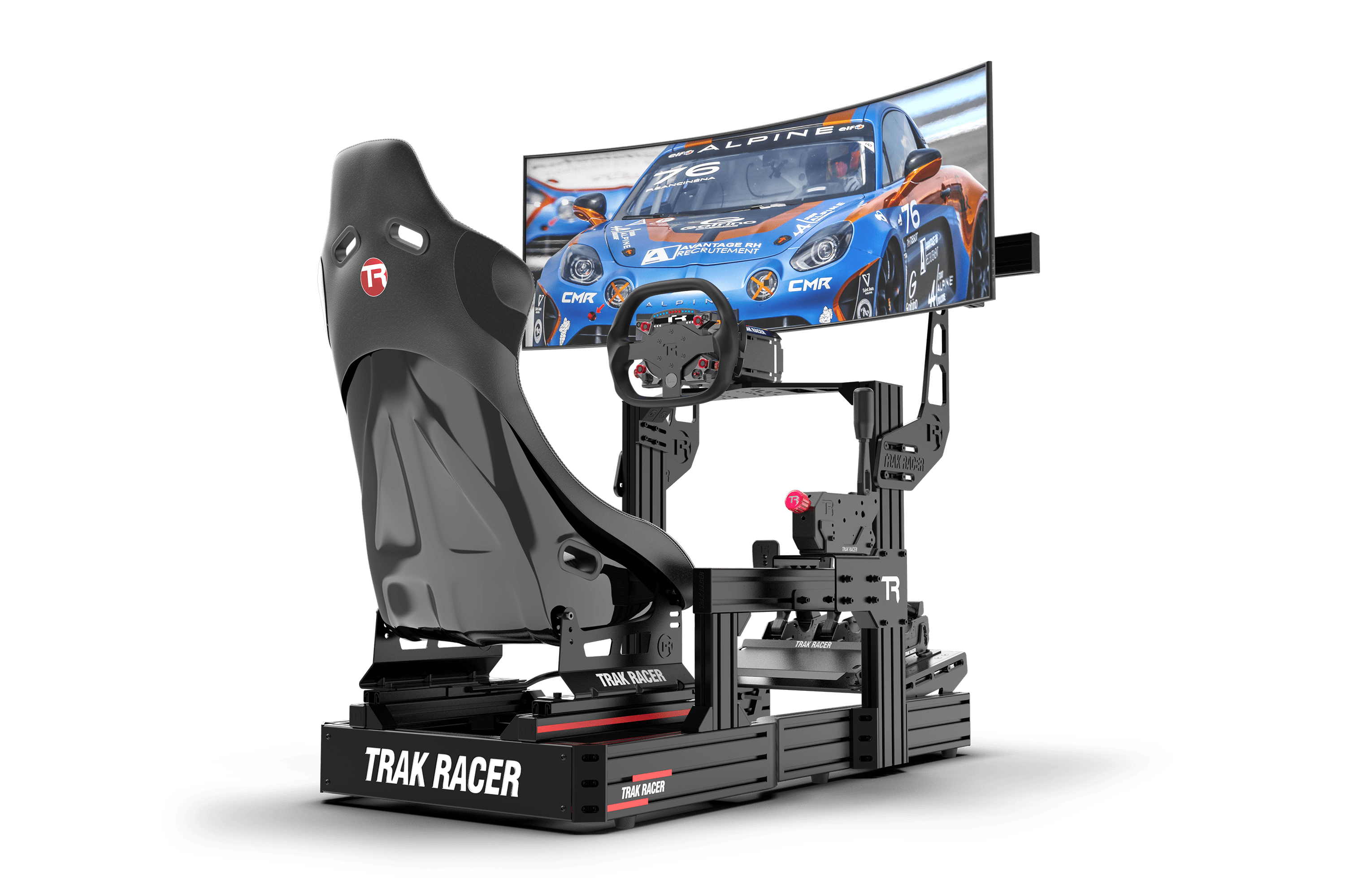 trak-racer-stand-monitor-singolo-da-cockpit-per-sim-racing-e-flight-sim image 1