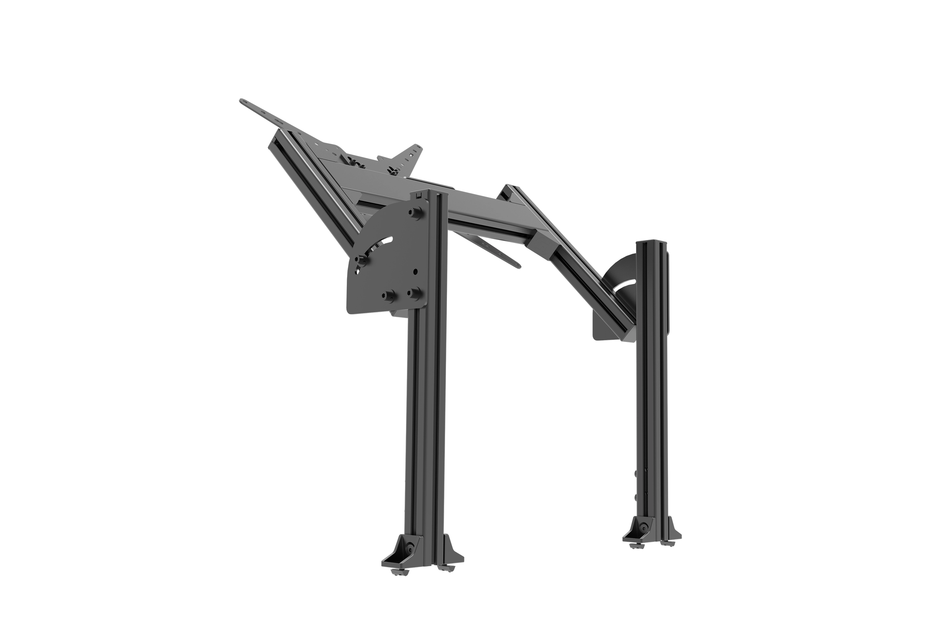 trak-racer-supporto-monitor-superiore-overhead-per-2-4-schermo-su-stand-estruso image 2