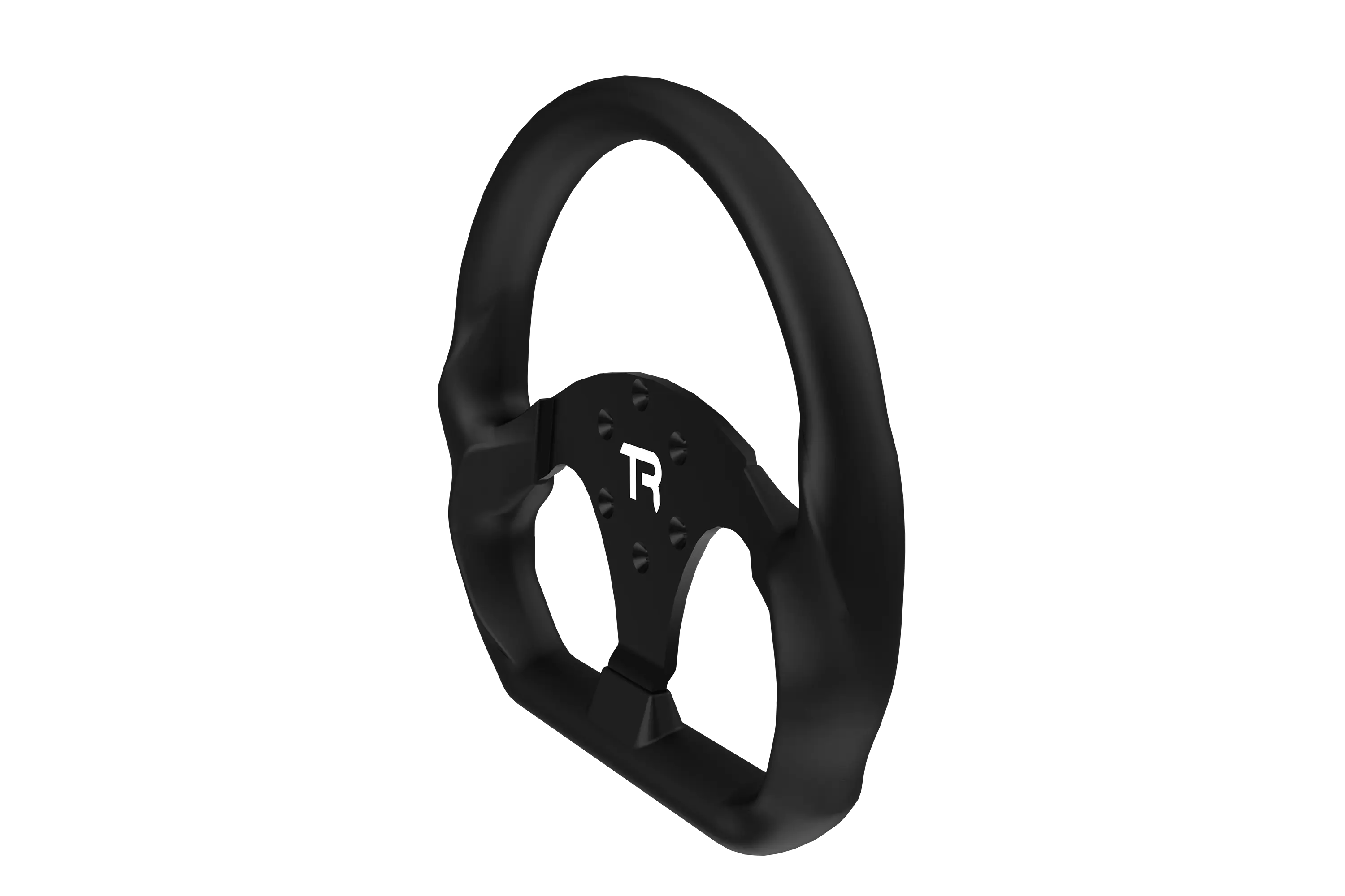 trak-racer-corona-volante-gt-330mm-13-flat-bottom-chiusa-in-alluminio-con-grip-s image 3