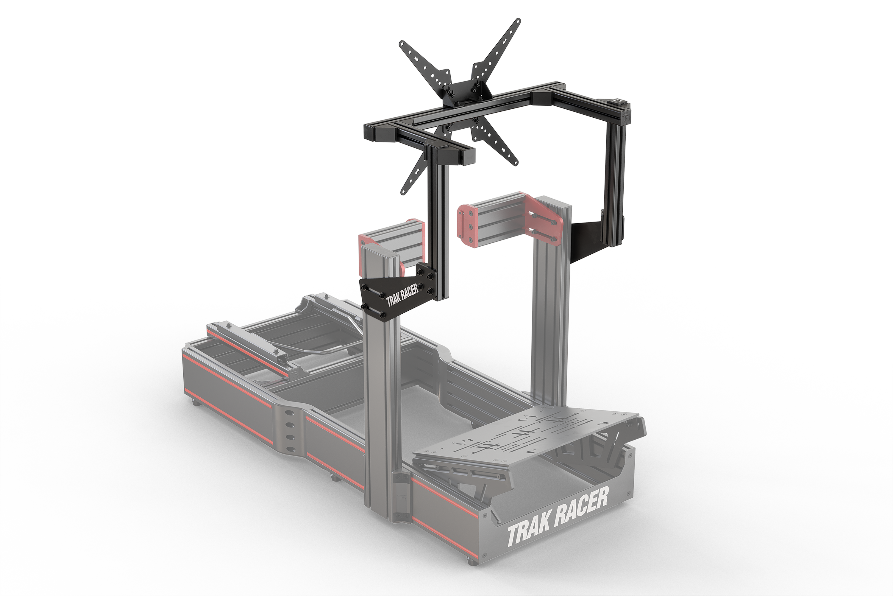 trak-racer-supporto-monitor-singolo-lite-580mm-fino-a-60-da-cockpit image 5